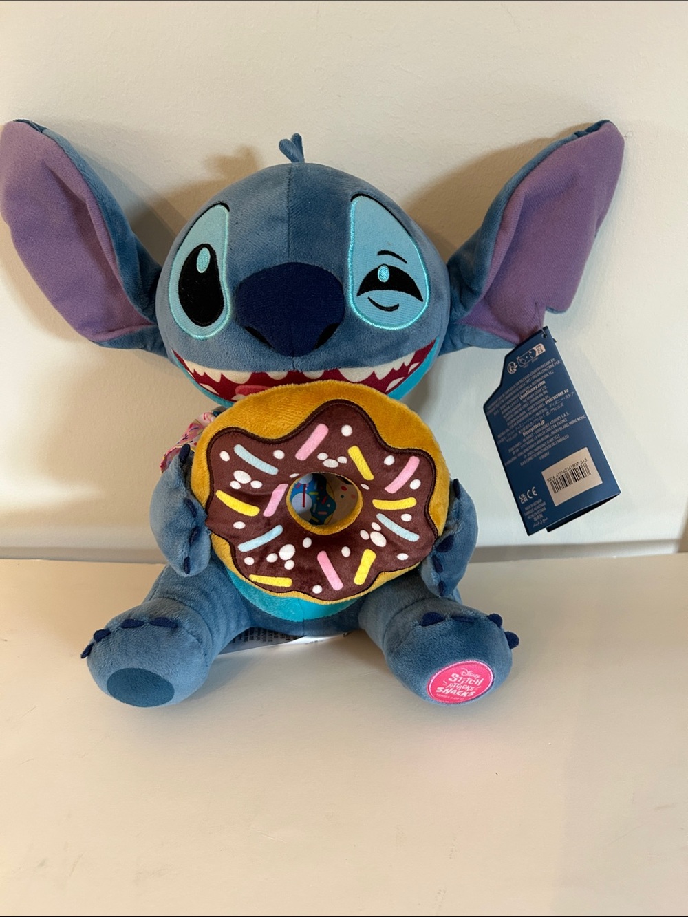 Disney Stitch Attacks Snacks Plush – Donut
